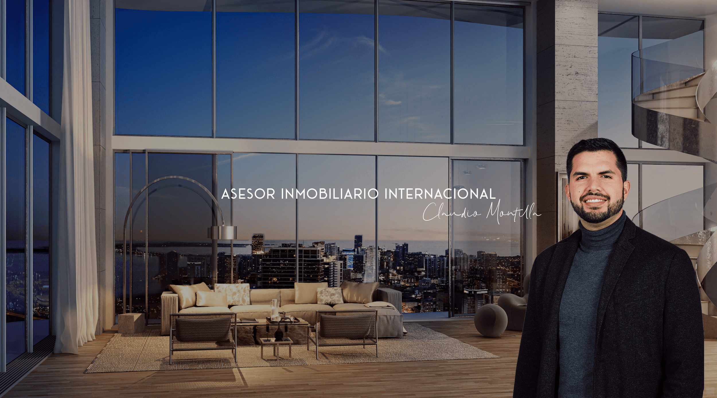 Hero Image of website